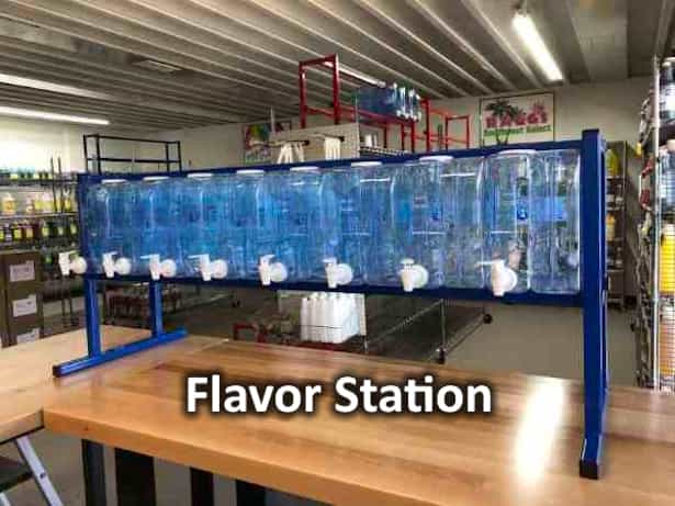 raggs-flavor-station Ragg's custom flavor station